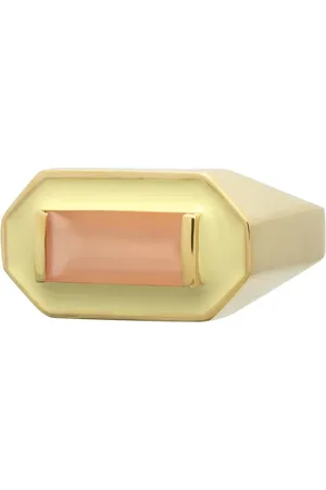 Aliita Bijouterie, Deco Maxi Baguette Moonstone Ring en