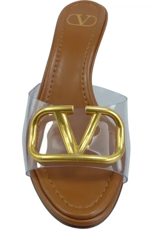 VALENTINO GARAVANI Escarpins, Sandalo Slide V Logo en