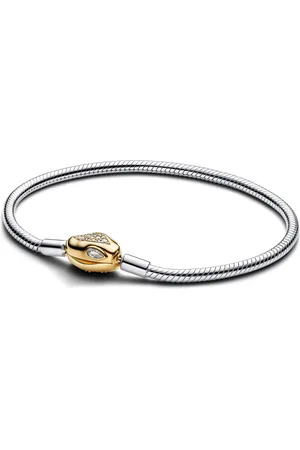 PANDORA Bijouterie, Schlangen-Gliederarmband mit Schlangenverschluss en