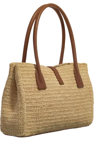 Saint Laurent Sacs à main, Panier Rectangle Raffia Tote Bag en