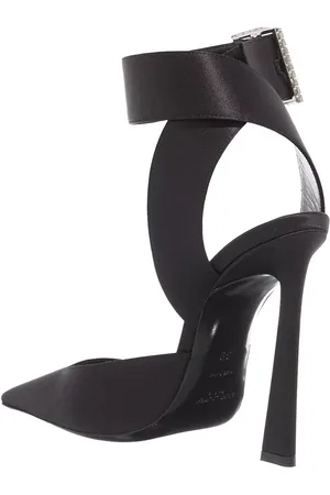 Saint Laurent Escarpins, Fanny Slingback Pumps In Crepe Satin en