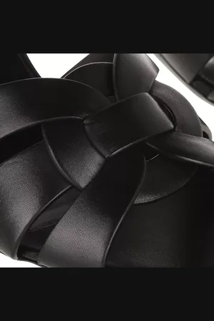 Saint Laurent Mules & Slides, Tribute Heel Mule Leather en