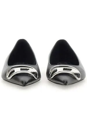 Diesel Ballerines, Flat Shoes Black en
