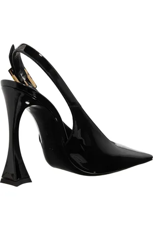 Saint Laurent Escarpins, Dune Patent Leather Slingback Pumps en