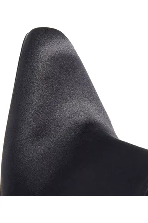 Saint Laurent Mules & Slides, Ascot Mules In Crepe Satin en