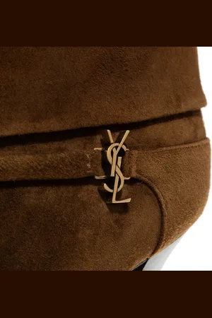 Saint Laurent Bottes & Bottines, Niki Suede Ankle Boots en