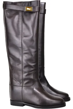 Via Roma Bottes & Bottines, Boots Dark Brown en