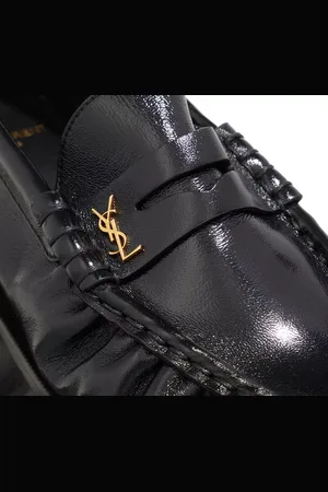 Saint Laurent Moccassins, Shiny Penny Loafer en