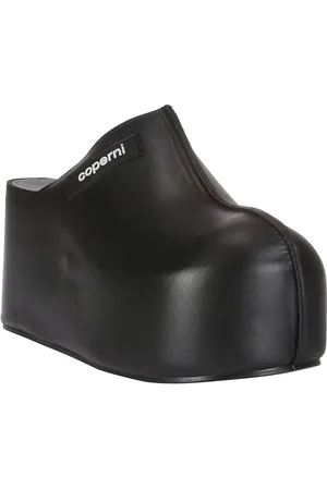 COPERNI Sandales, Elegant Leather Clog Wedge en