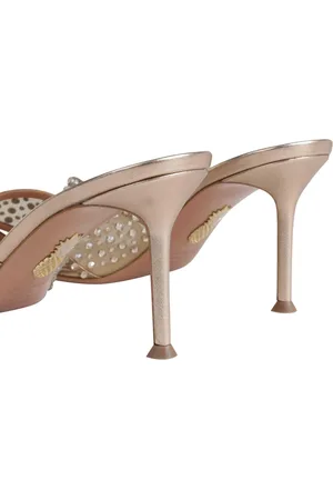 Aquazzura Escarpins, Mules Crystal Lover 75 en