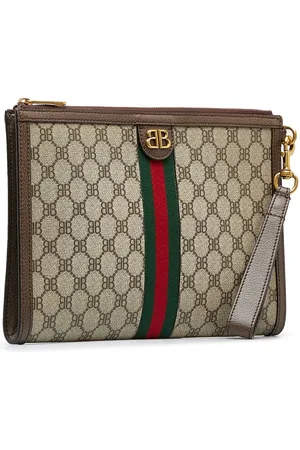 Gucci Petits sacs à main, 2016-2022 X Balenciaga BB Supreme Ophidia Web Clut en