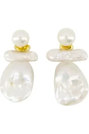 Simone Rocha Bijouterie, Stacked Baroque Earrings