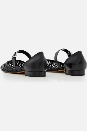 Durazzi Milano Perforated Net Ballerinas en