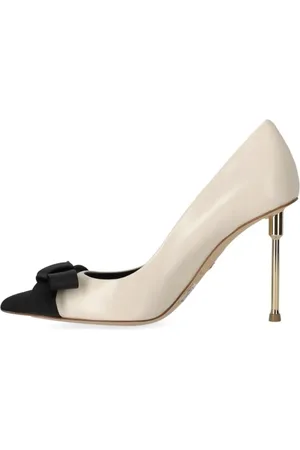 Elisabetta Franchi Escarpins, Butter Black Pump With Bow en