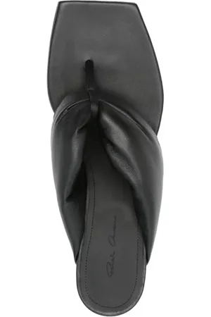 Rick Owens Sandales, Thong Cantilever 45 Black en