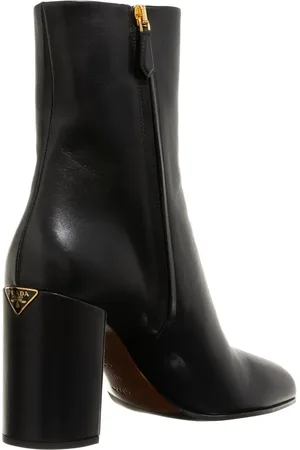Prada Bottes & Bottines, Triangle Logo Boots en
