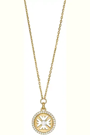 Emporio Armani Bijouterie, -Tone Sterling Silver Pendant N en