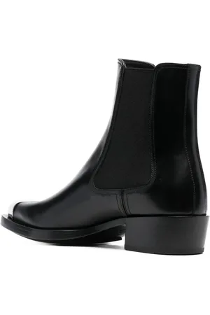 Alexander McQueen Bottes & Bottines, Leather Boots en