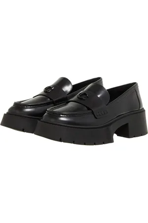 Coach Moccassins, Leah Platform Leather en