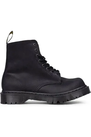 Dr. Martens Bottes & Bottines, 1460 BLACK WAX COMMANDER en
