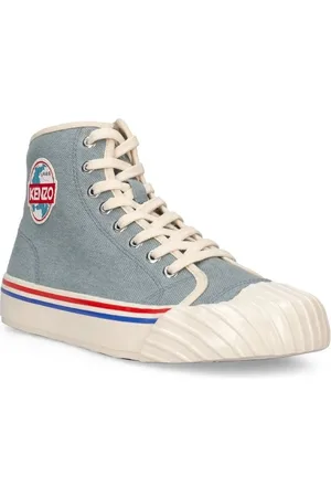 Kenzo Sneakers, School Logo High-top Sneakers en