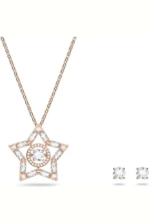 Swarovski Bijouterie, Stella Necklace And Earrings Set en
