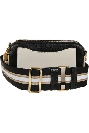 Marc Jacobs Sacs bandoulière, Compact Leather Snapshot Bag With Gold Brass Logo en