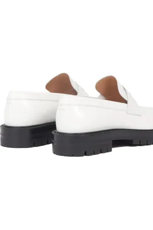 Maison Margiela Moccassins, Tabi County Loafer White en