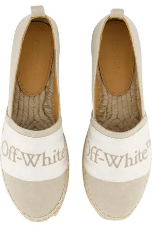 OFF-WHITE Moccassins, Dames Bookish Espadrille /Wit en