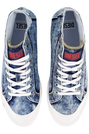 Diesel Sneakers, Dames S-Athos NMD Mid Sneaker Blauw en