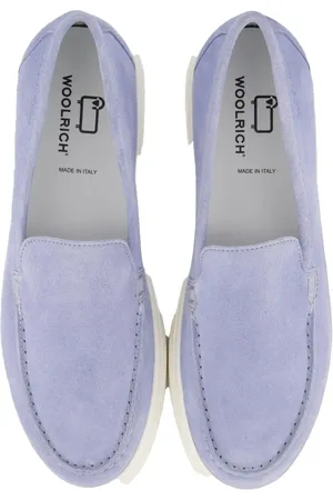 Woolrich Moccassins, Dames Lip On Loafer Blauw en
