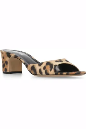 PARIS TEXAS Mules & Slides, Brown Lara Mule Shoes en