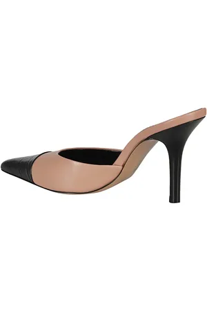 PARIS TEXAS Mules & Slides, Décolleté Ashley Mule With Crocodile Leather Detai en