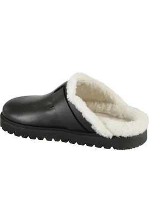 Moncler Mules & Slides, Bell Mules With Faux Shearling Lining en