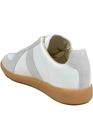 Maison Margiela Sneakers, Sneakers Replica In Nappa Bianca en