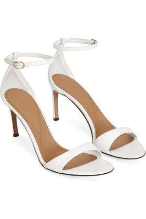 Dolce & Gabbana Sandales, Delicate White Sandals With Ankle Strap en