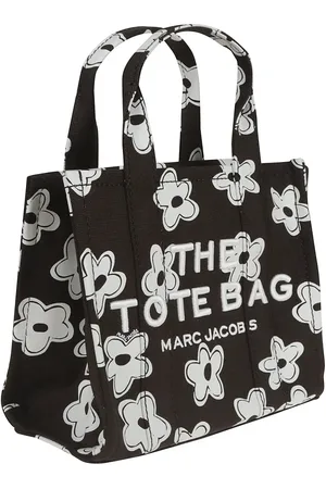 Marc Jacobs Sacs à main, Compact Floral Print Tote With Silk-Screened Logo en