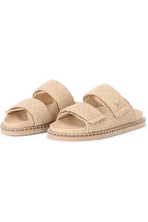 Patrizia Pepe Sneakers, Geflochtene Sandalen aus Leder en