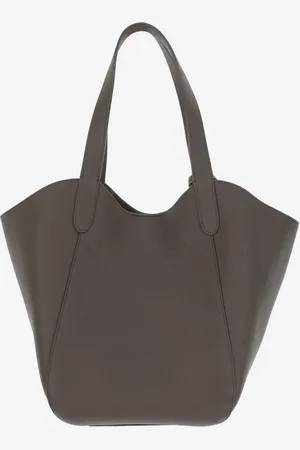 Giorgio Armani Sacs à main, Leather Tote Bag With Logo en