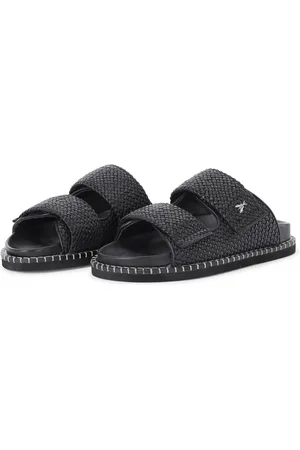 Patrizia Pepe Sneakers, Geflochtene Sandalen aus Leder en