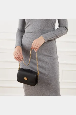 Coach Sacs bandoulière, Rp Cs Cb 17;Brass/Blk en
