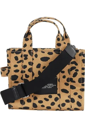 Marc Jacobs Sacs à main, Leopard Print Canvas Tote With Embossed Logo en