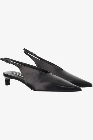 Jil Sander Escarpins, Leather Pumps en
