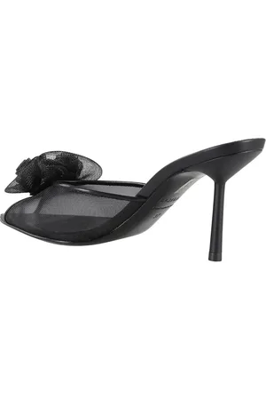 LE SILLA Sandales, Pointed Toe Sandals With 3D Floral Appliqué en