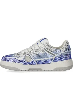 Crime london Sneakers, Off Court Og Blue Sneaker With Rhinestones en