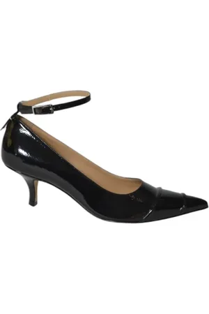 Maison Margiela Escarpins, Kinkies Pumps In Black Patent Leather en