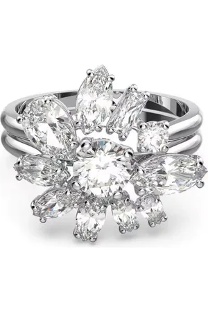 Swarovski Bijouterie, Gema Flower Cocktail Ring en