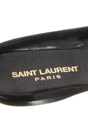 Saint Laurent Mules & Slides, Lido Slippers Made Of Satin Crepe en