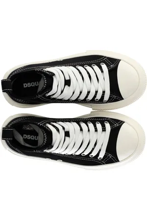 Dsquared2 Sneakers, Berlin Black Sneaker With Logo Black en