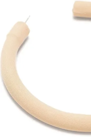 Maison Margiela Bijouterie, Mm6 Large Open Hoop Earrings